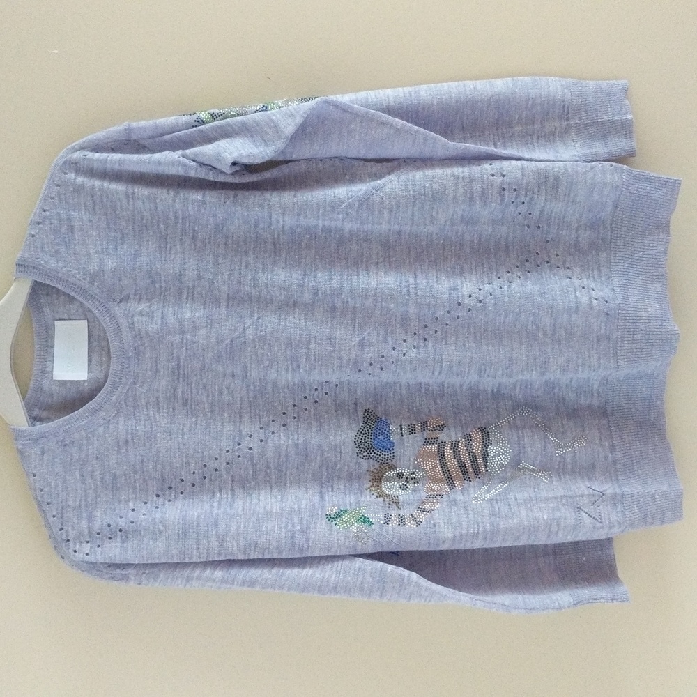 CLEARANCE!!! Zadig Voltaire Linen Long Sleeve T-shirt